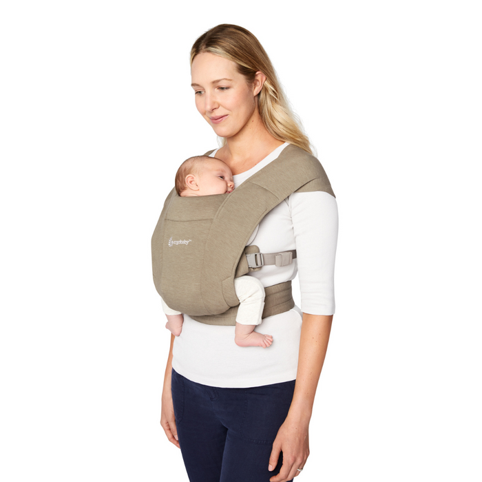 Ergobaby Mochila Porta Bebé Embrace Soft Oliva