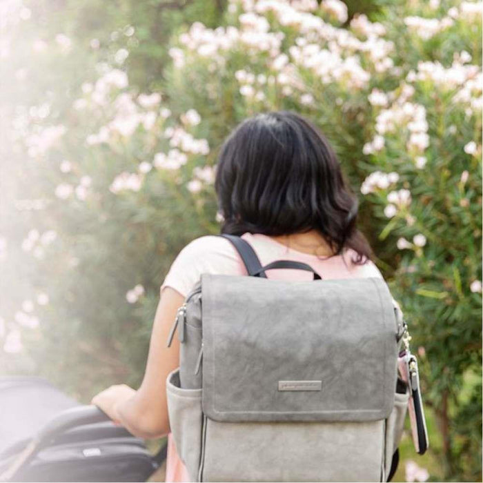 Petunia Boxy Pewter/ Matte Backpack