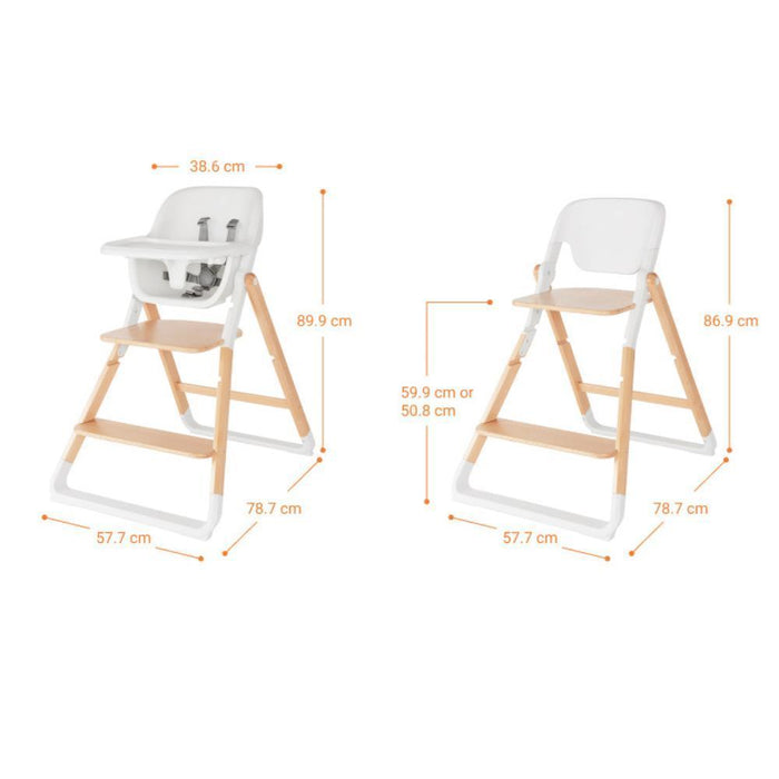 Ergobaby Trona Evolve 2 en 1 Madera Natural