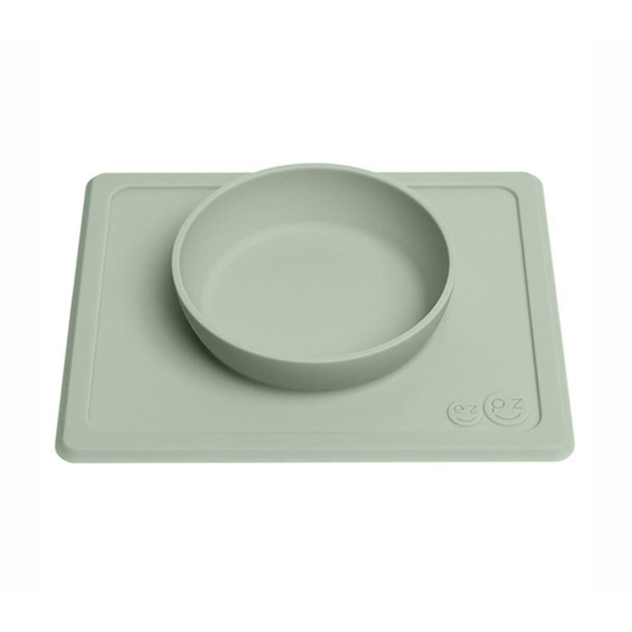 Taça Mini Bowl com Base de Sucção Verde Nórdico 235ml