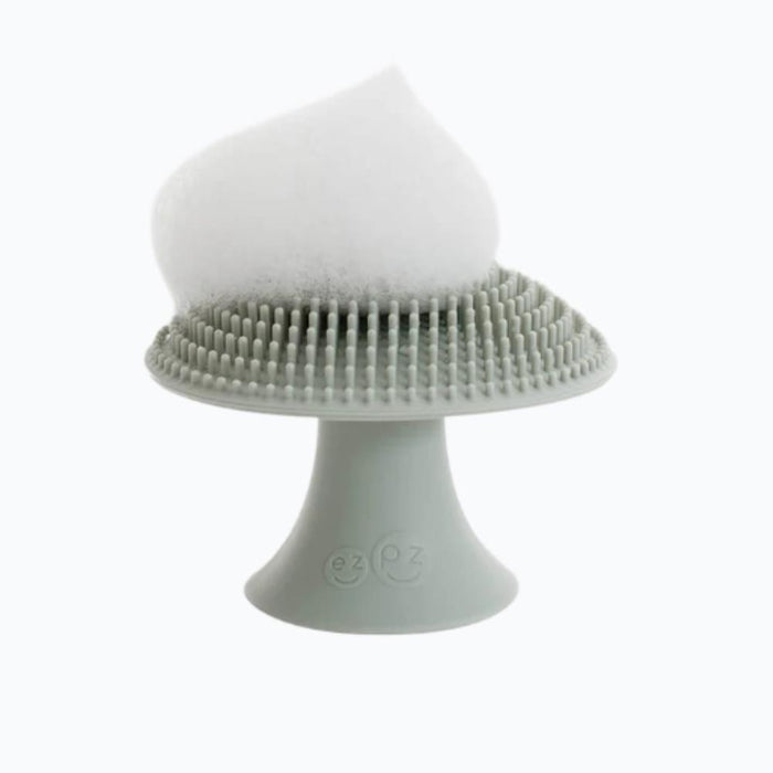 Escovilhão Mushroom em Silicone Verde Nórdico