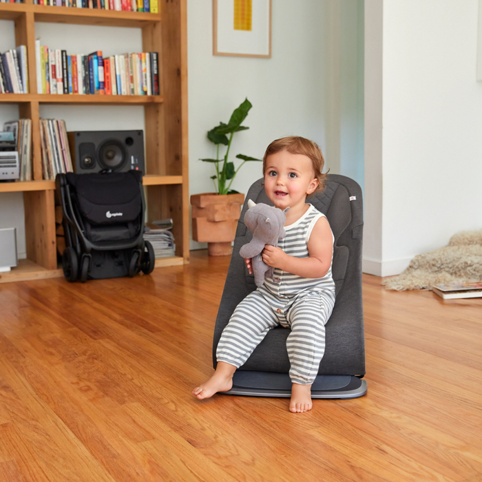 Ergobaby Evolve Charcoal Grey Bouncer