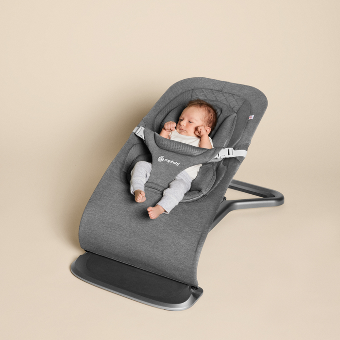 Tumbona Ergobaby Evolve gris oscuro