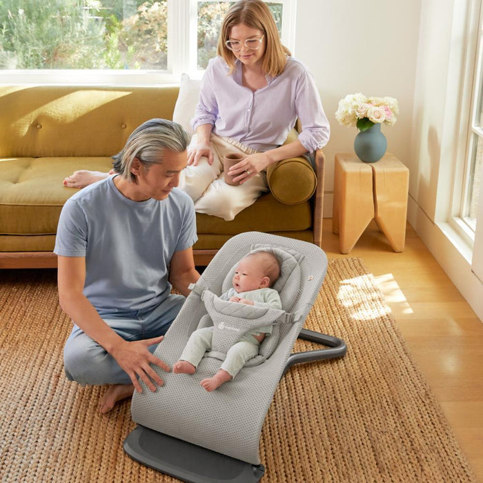 Espreguiçadeira Ergobaby Evolve Mesh Light Grey