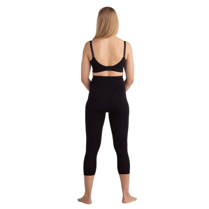 Leggins 3/4 de Suporte de Gravidez Preto S