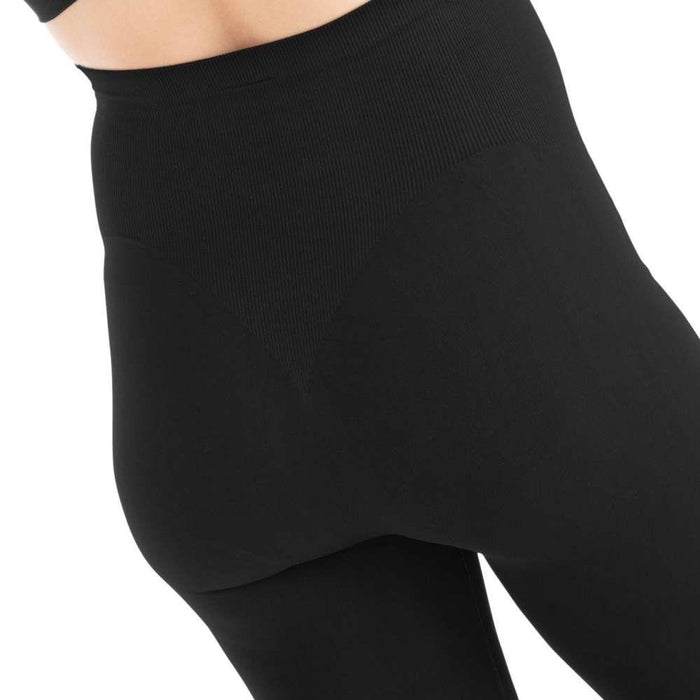 Leggins 3/4 de Suporte de Gravidez Preto L