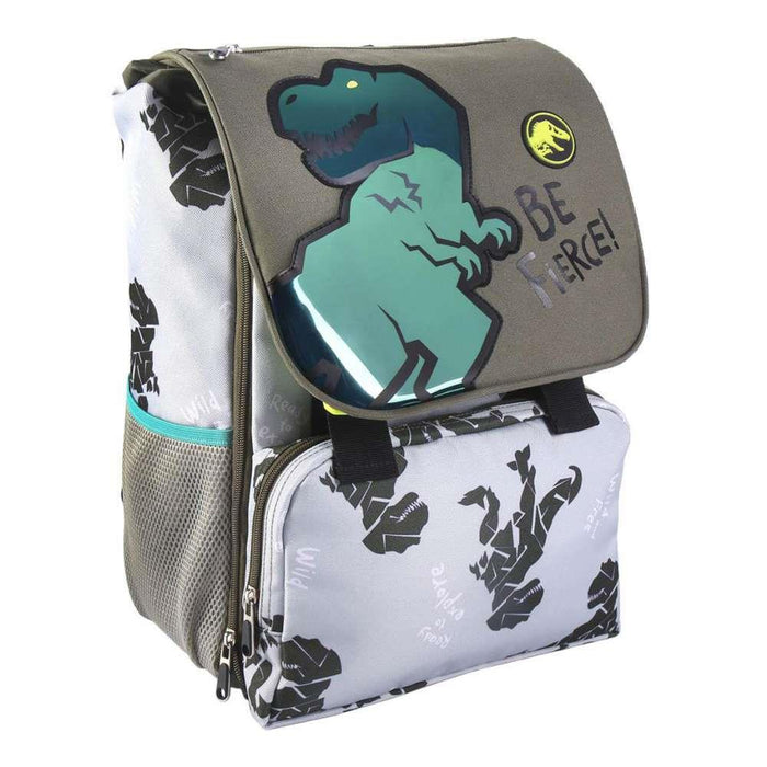 Mochila Extensível Jurassic Park 41x28,5cm