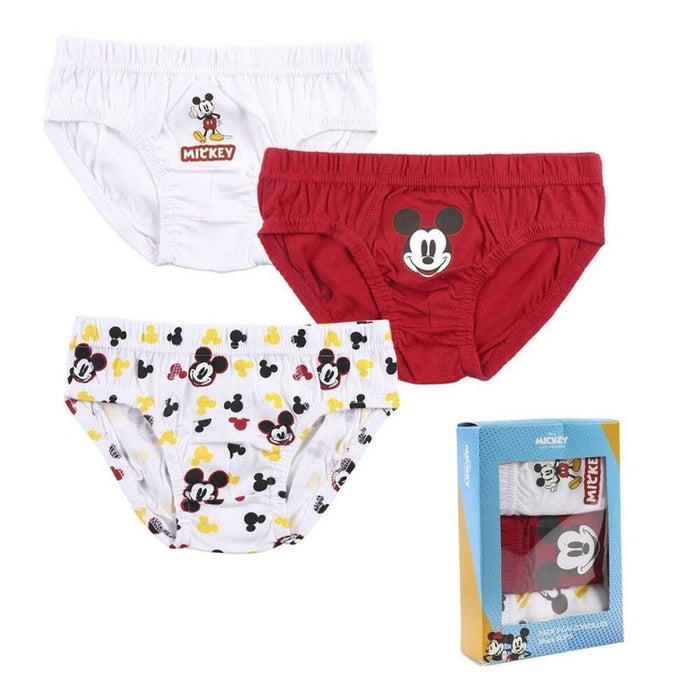 Pack de 3 Cuecas em Algodão Mickey