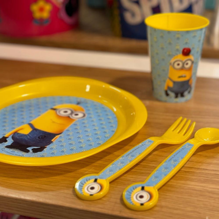 Kit para Festa de Plástico Minions - 12 Peças