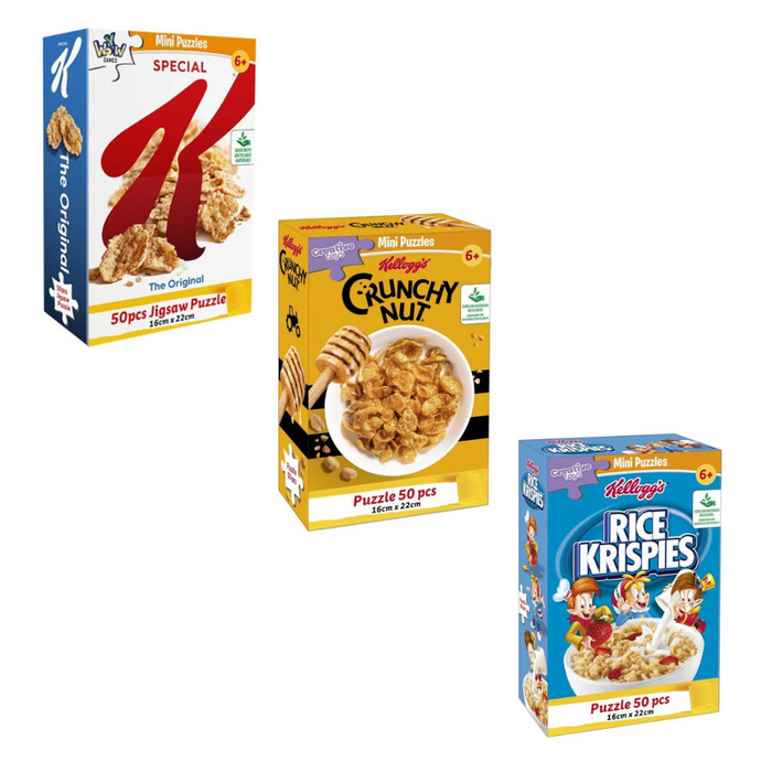 Mini Puzzle Kellogs - 50 Peças