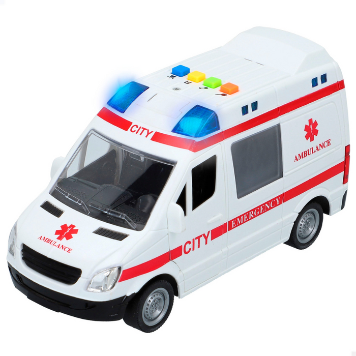 CB Toys Speed&amp;Go Coche de Emergencia con Luz y Sonido 1:16