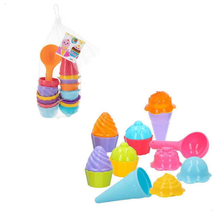 CBToys Moldes para helado y pastel de taza de playa 15 piezas 45662
