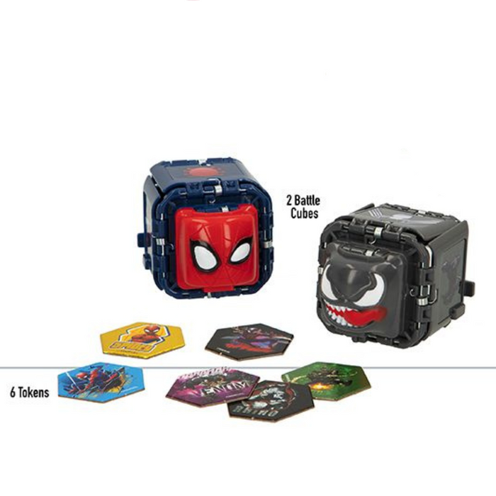 Battle Cubes Spiderman Batalha Pedra Papel Tesoura