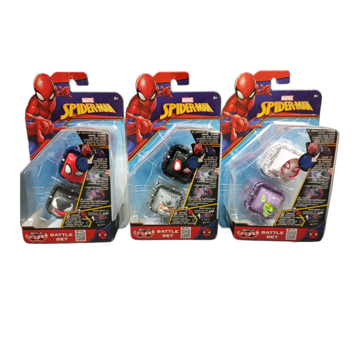 Battle Cubes Spiderman Batalha Pedra Papel Tesoura