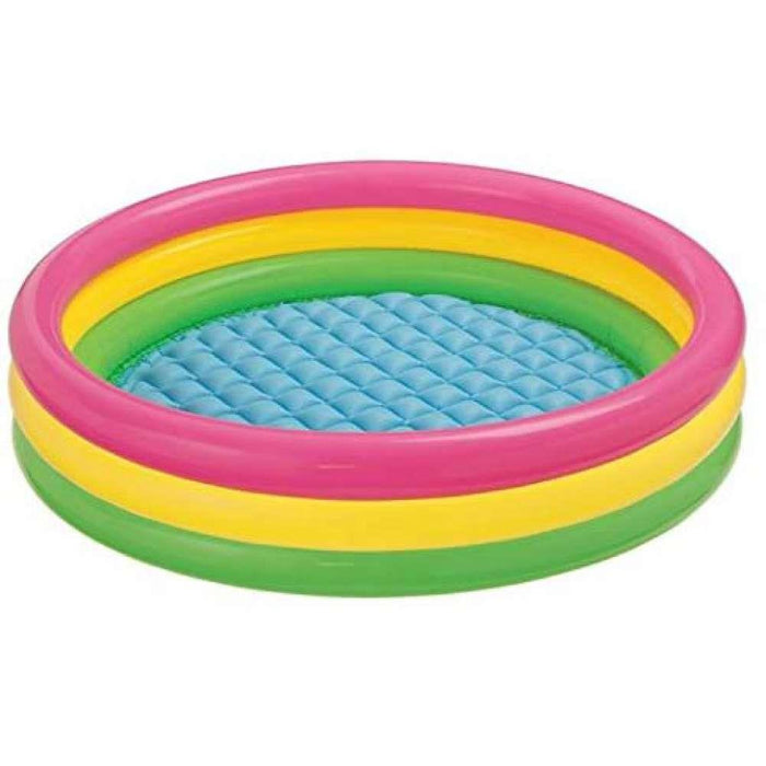 Piscina Hinchable Intex 3 Anillas Color 114x25cm