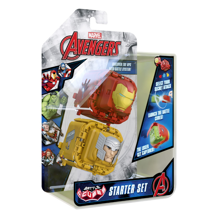 Battle Cubes Avengers Batalha Pedra Papel Tesoura