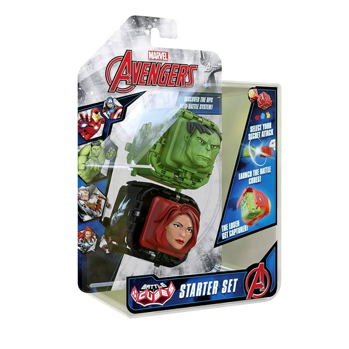 Battle Cubes Avengers Batalha Pedra Papel Tesoura