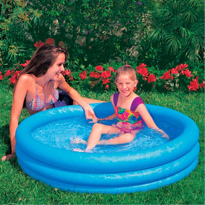 Intex Piscina Insuflável 3 Aros Azul 114X25cm