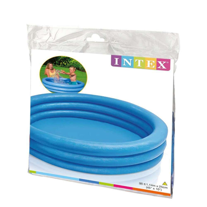 Piscina Hinchable Intex 3 Aros Azul 114X25cm