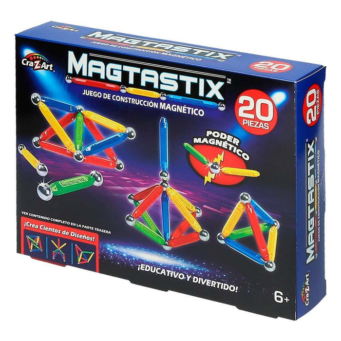 Magtastix Construção Magnética 20 Peças
