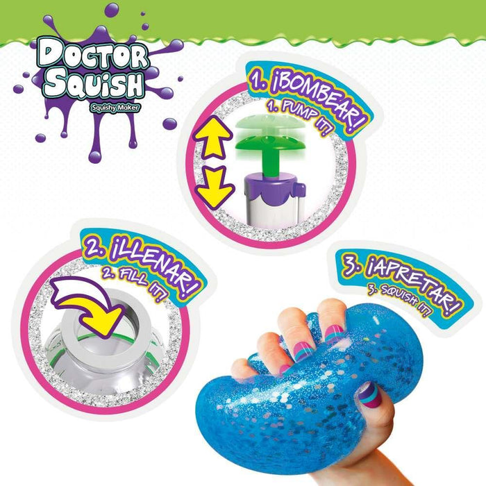 Recarga para Kit de Criação de Bolas Anti Stress DoctorSquish