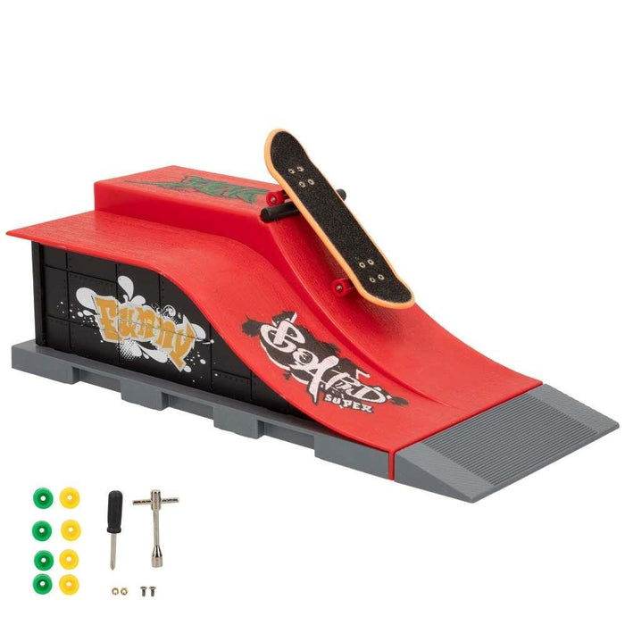 Mini Skate de Dedo com Rampa