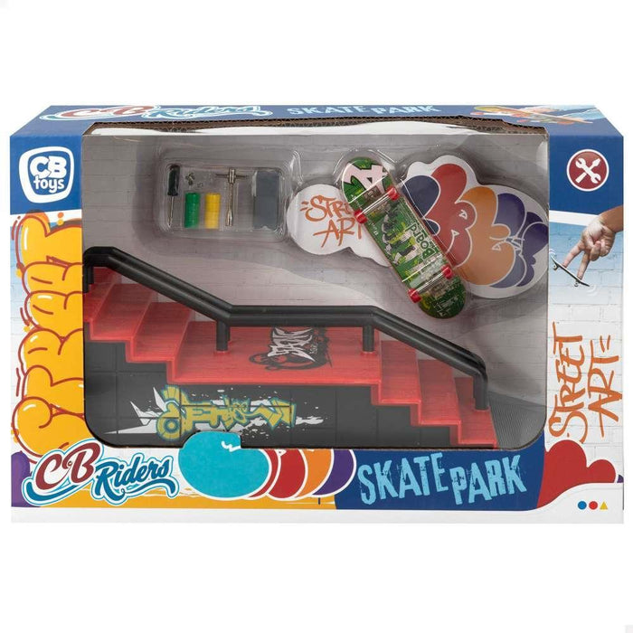 Mini Skate de Dedo com Rampa