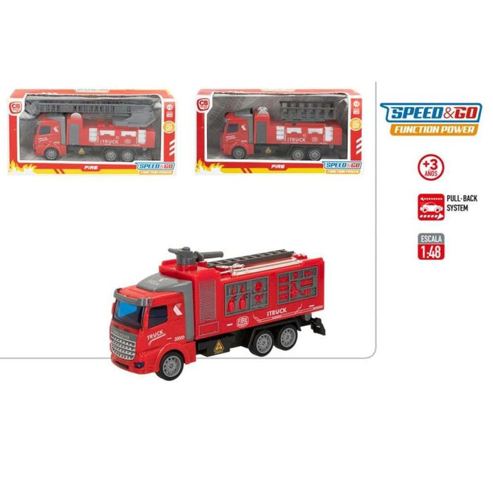 Speed&Go Camião dos Bombeiros 1:48