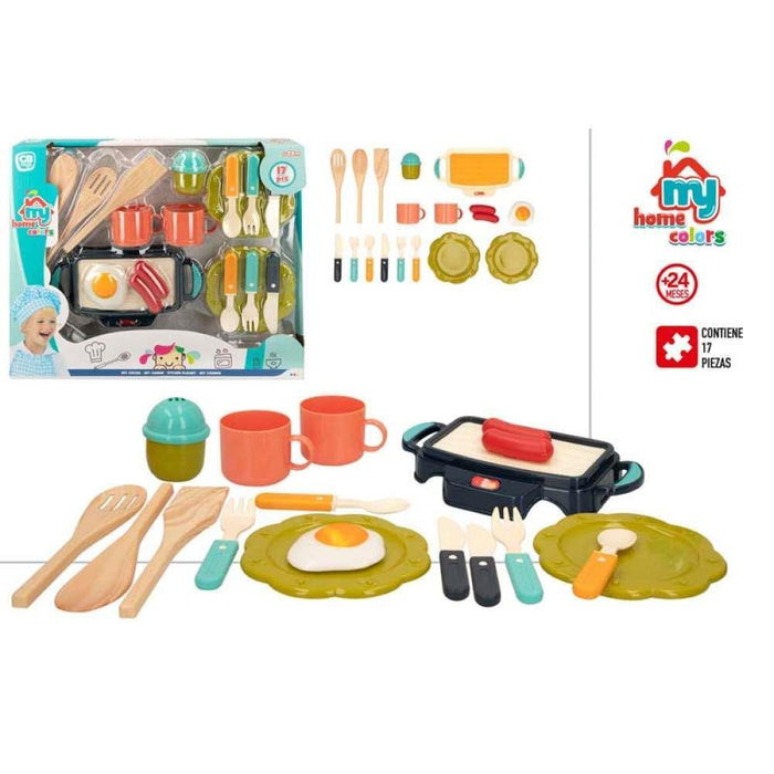 Conjunto de Acessórios de Cozinha 17 Peças