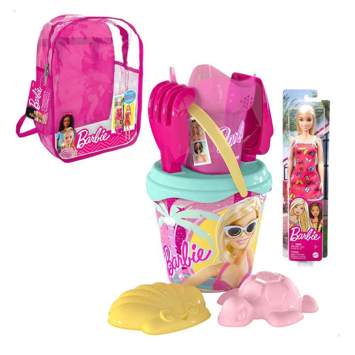 Mochila com Conjunto de Praia Barbie