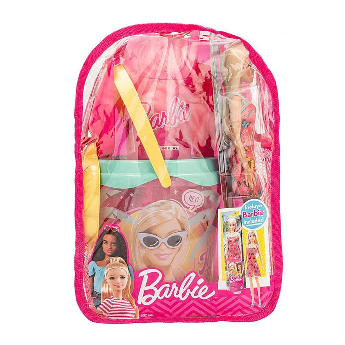 Mochila com Conjunto de Praia Barbie