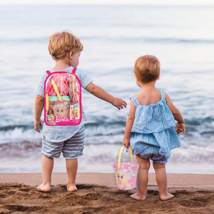 Mochila com Conjunto de Praia Barbie