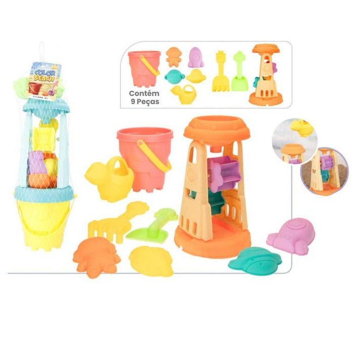 Conjunto de Praia com Moinho