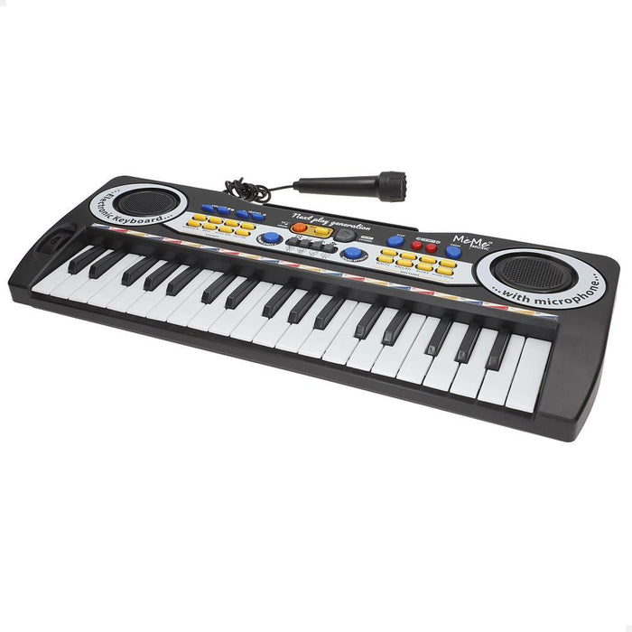 Piano Eletrónico com Microfone