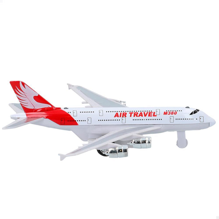 Avião Air Travel M380 com Luz e Som 1:300