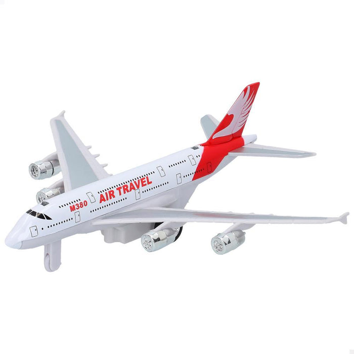 Avião Air Travel M380 com Luz e Som 1:300