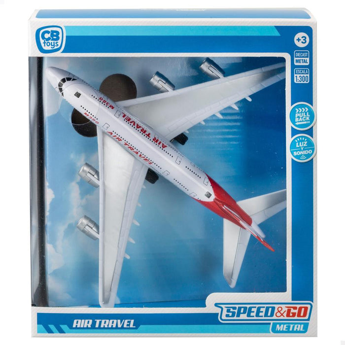 Avião Air Travel M380 com Luz e Som 1:300