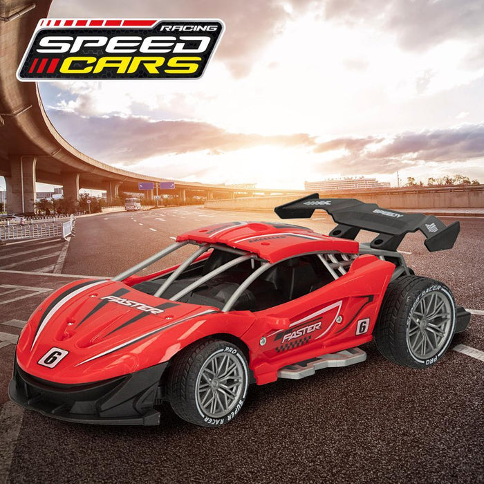 Carro de Corrida Speed Cars Telecomandado com Volante 1:16