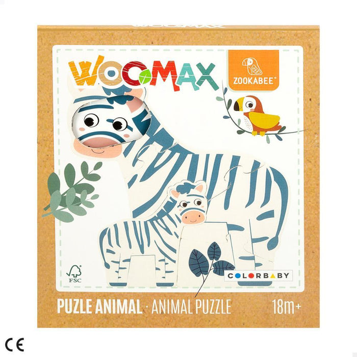 Zookabee Puzzle Animal da Selva e Cria