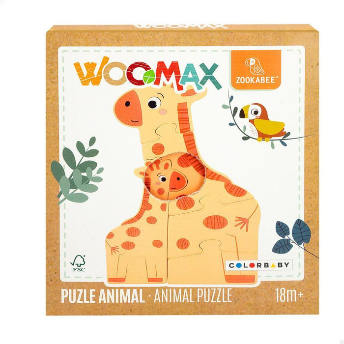 Zookabee Puzzle Animal da Selva e Cria