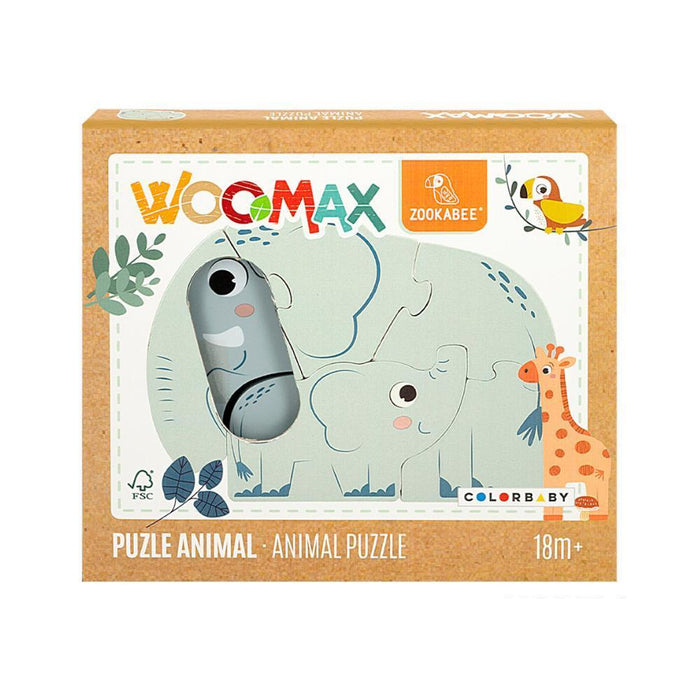 Zookabee Puzzle Animal da Selva e Cria