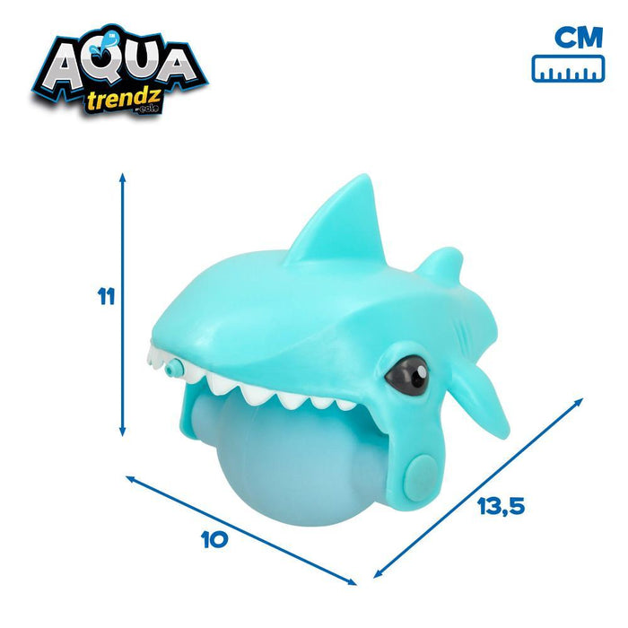 Óculos e Lançador de Água Aqua Trendz Tubarão Azul