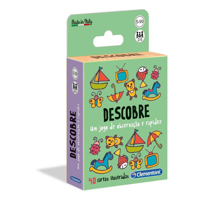 Juego de Cartas Clementoni Descubrir