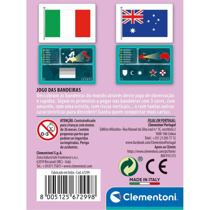 Clementoni Flags Card Game