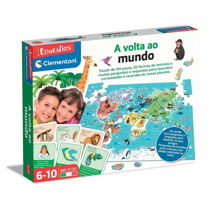 Education Puzzle A Volta ao Mundo 124 Peças