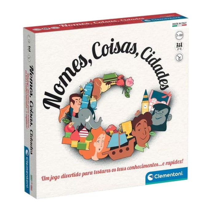 Jogo Nomes, Coisas, Cidades