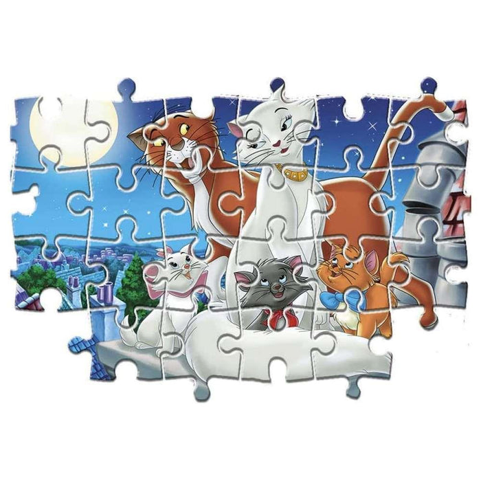 2 Puzzles Disney Animal Friends 20 Peças