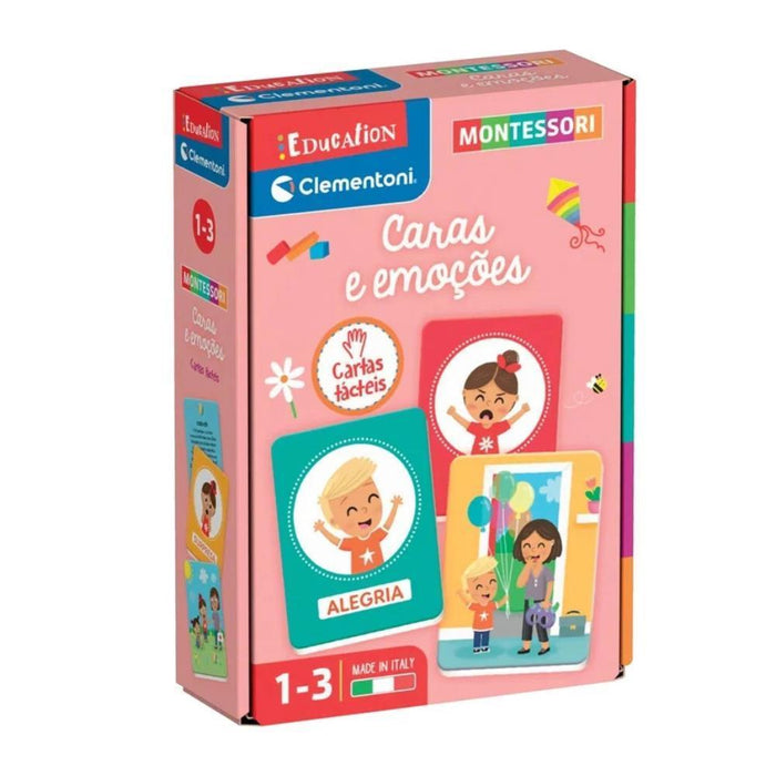 Jogo Montessori Caras e Emoções