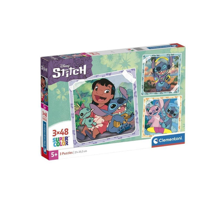 3 Puzzles Stitch 48 Peças