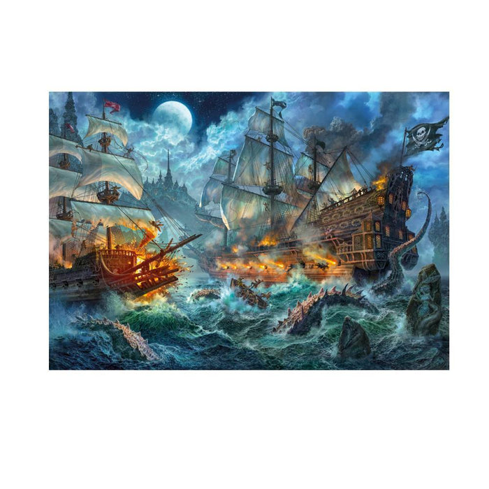 Puzzle Batalha dos Piratas 1000 Peças